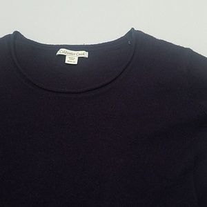 Coldwater Creek Purple Sweater Tunic M